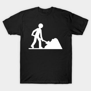 White worker T-Shirt